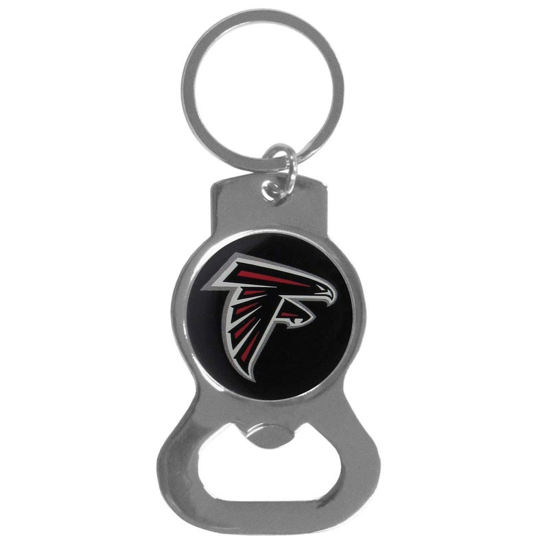 Siskiyou NFL Siskiyou Sports Fan Shop Atlanta Falcons Bottle Opener Key Chain One Size Team Color,Black - Image 1